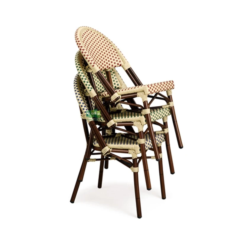 Outdoor Rattan Aluminum French Bistro Chairs best