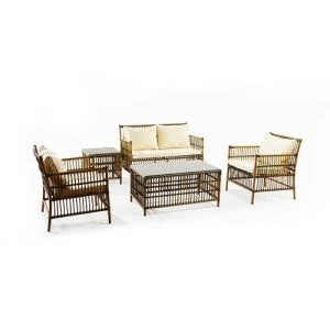Mobilier Mobilier Scaun de grădină din rattan, confortabil și ușor
